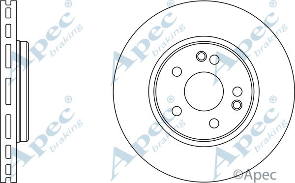 APEC BRAKING Jarrulevy DSK964